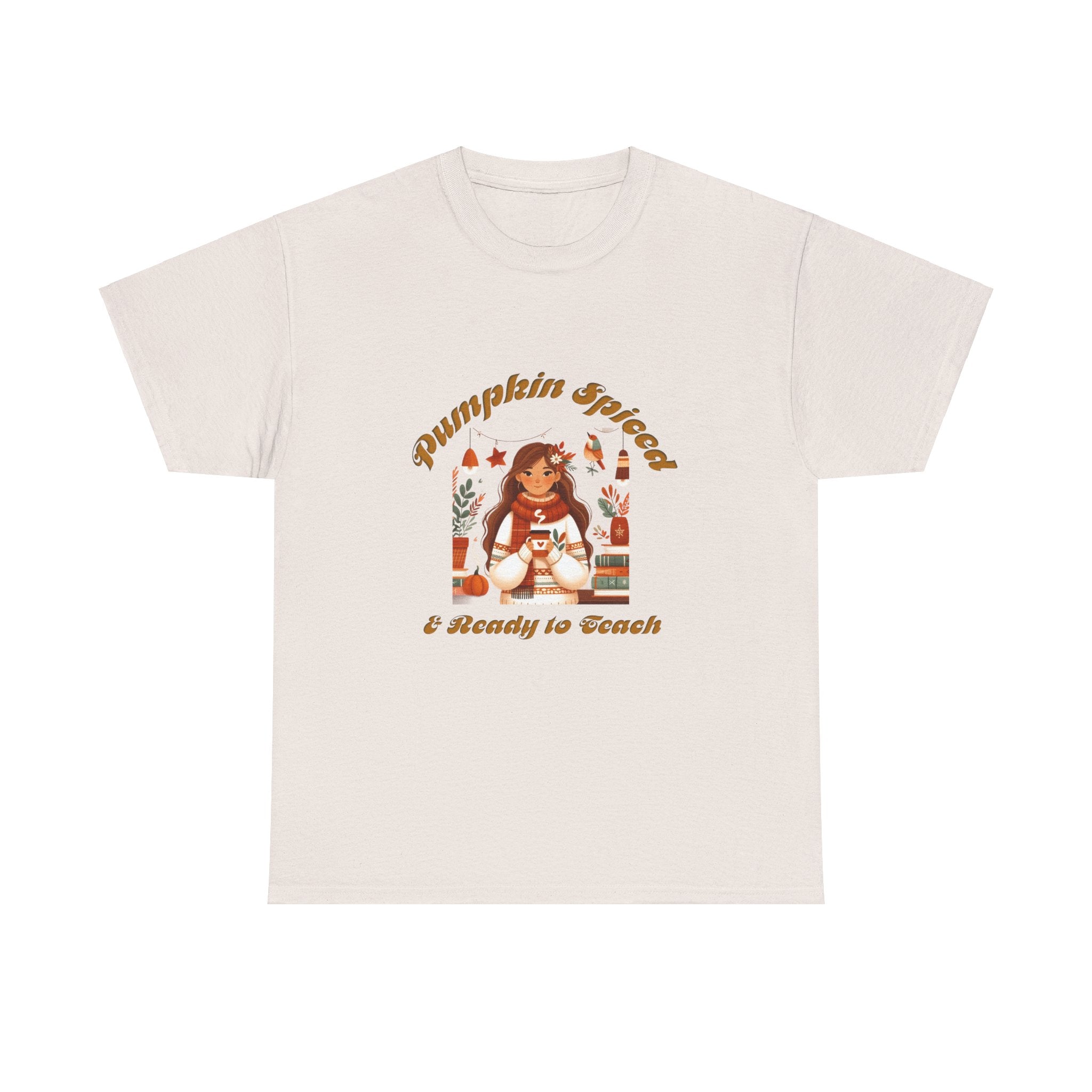 Pumpkin Spiced 3 Unisex Heavy Cotton Tee