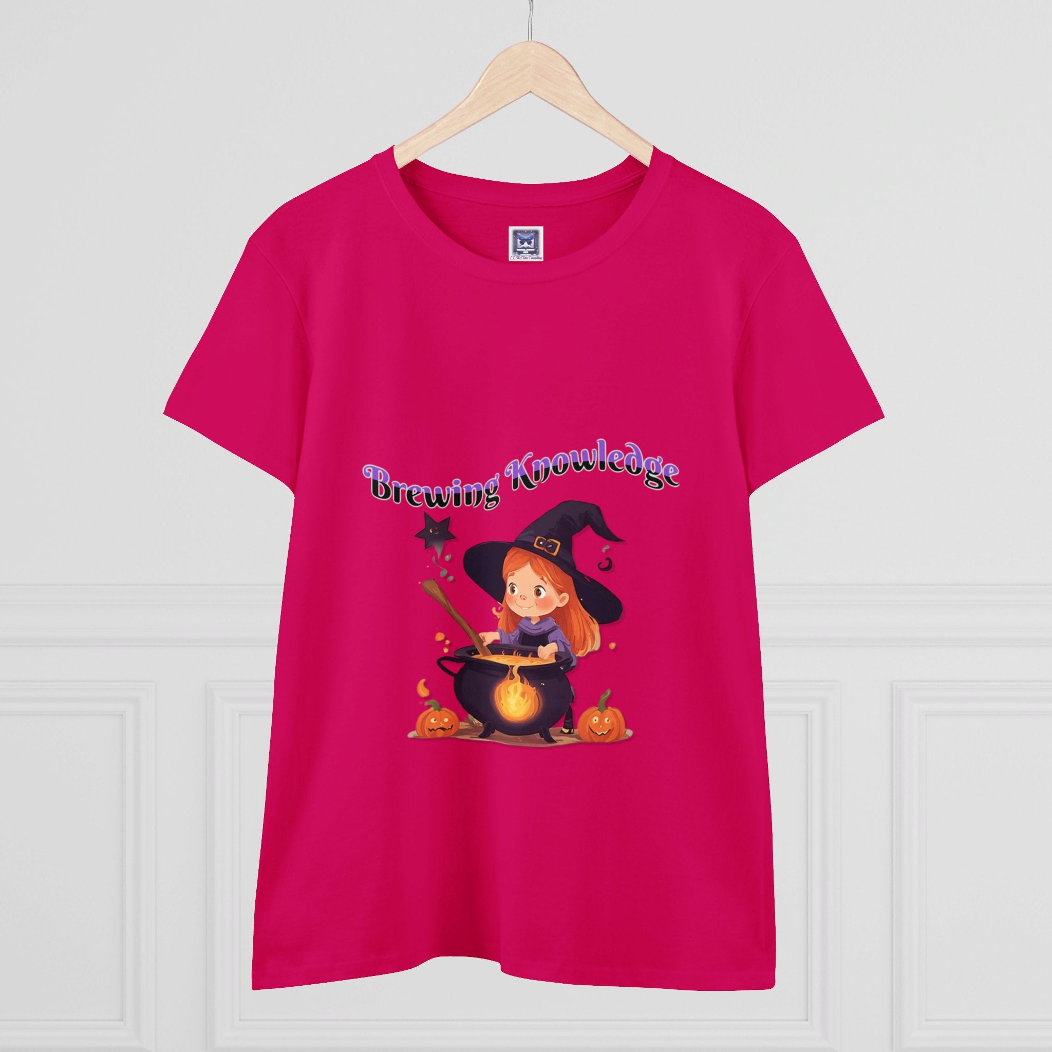 Brewing Knowledge 2 Women's Midweight Cotton Tee