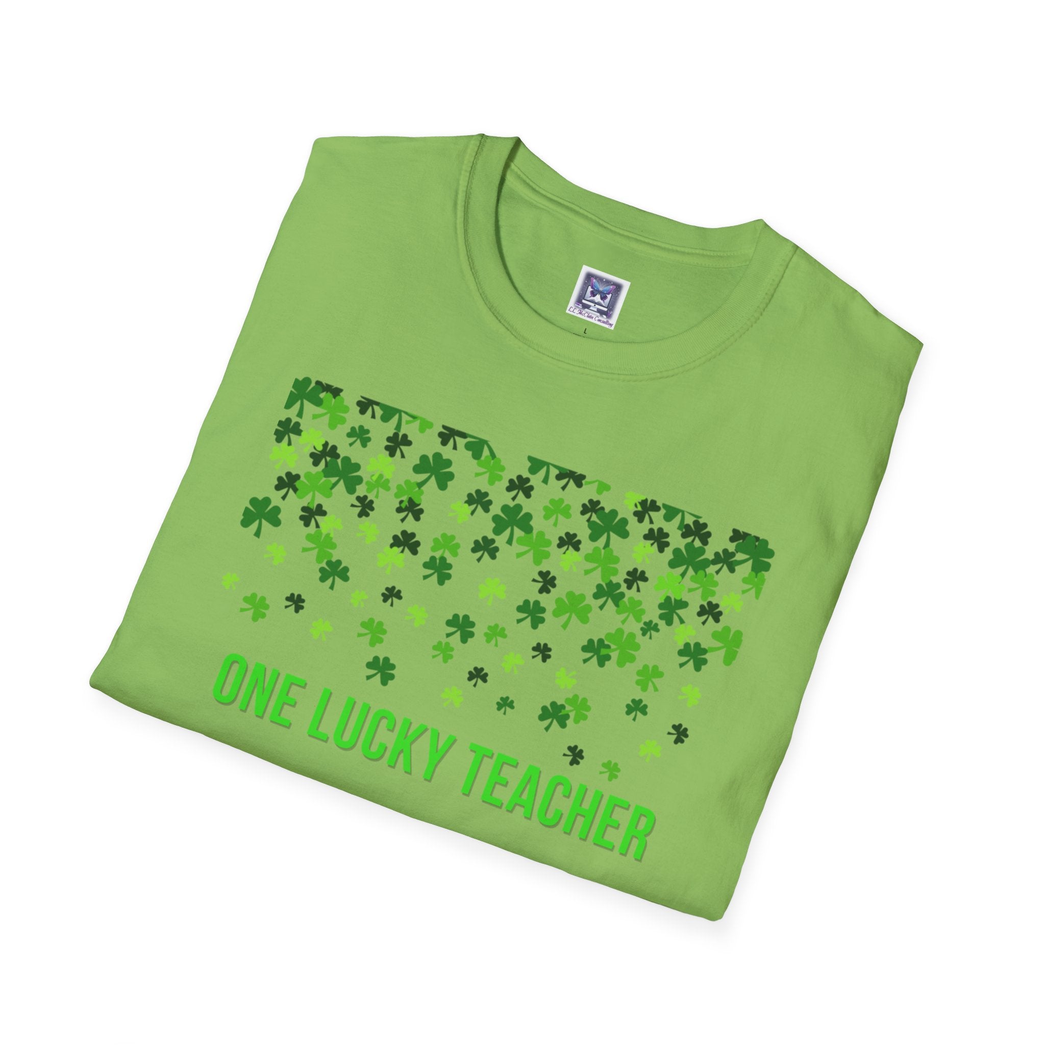One Lucky Teacher Unisex Softstyle T-Shirt