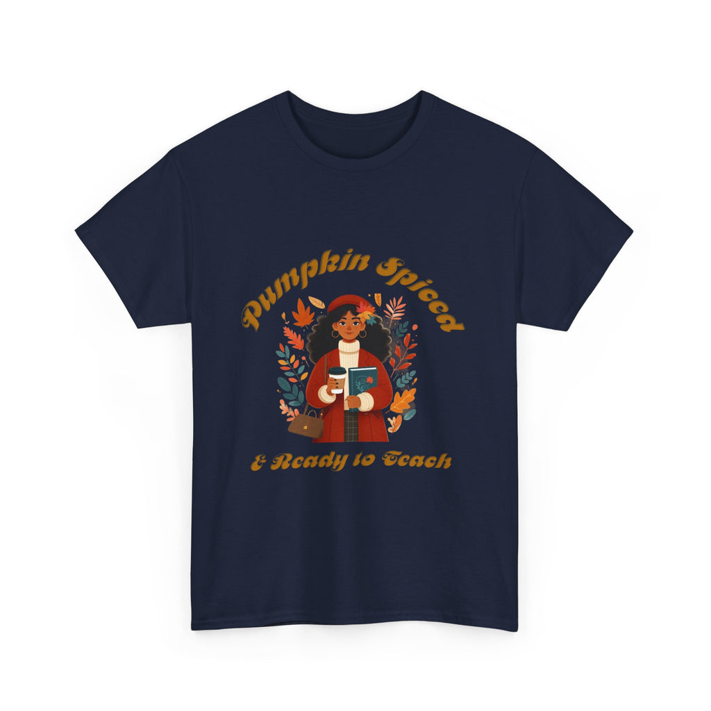 Pumpkin Spiced 1 Unisex Heavy Cotton Tee