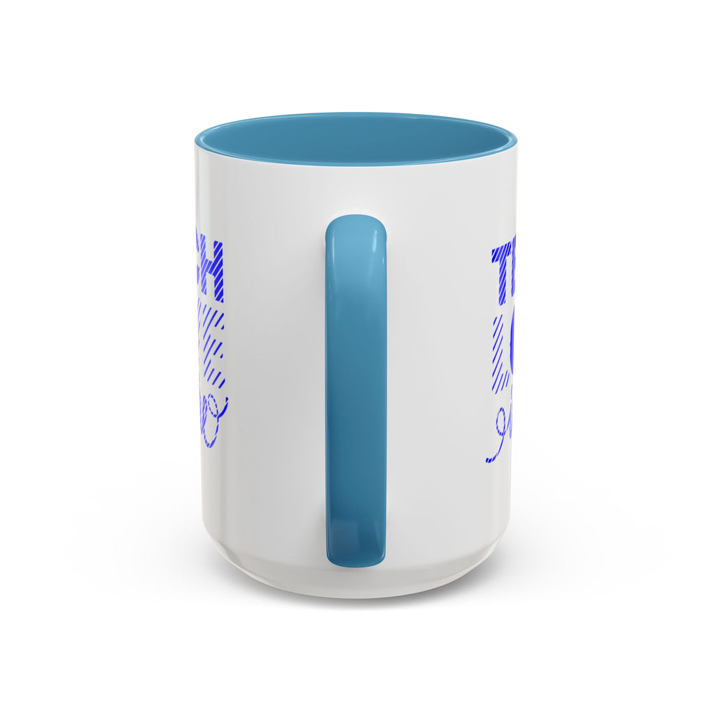 Teach Love Inspire Accent Coffee Mug