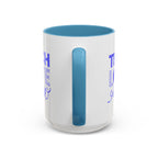 Teach Love Inspire Accent Coffee Mug