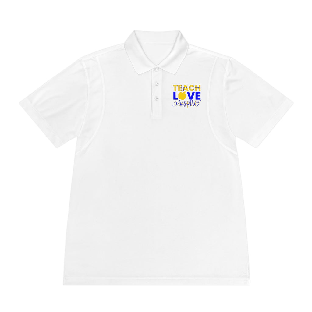 Teach Love Inspire Unisex Sport Polo Shirt