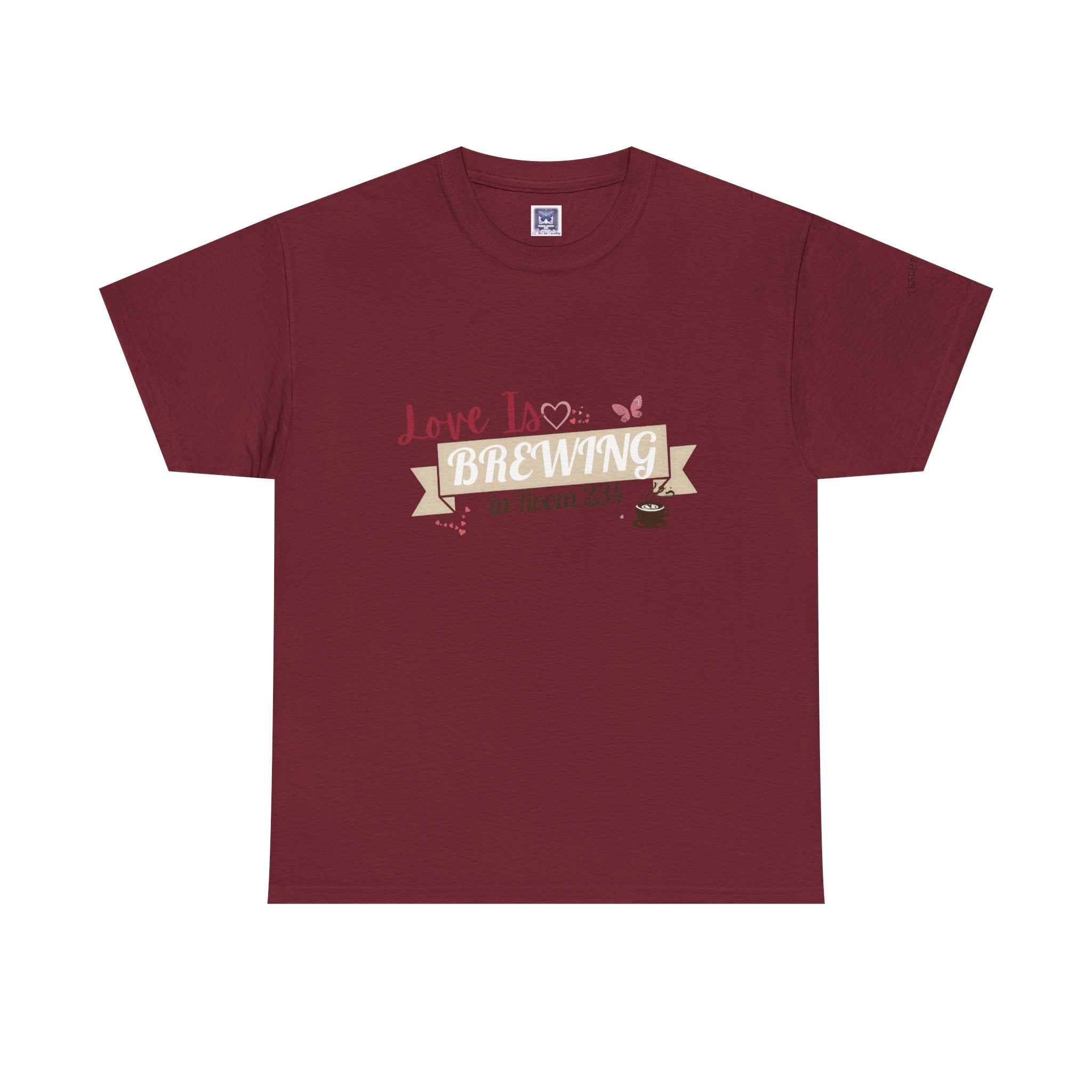 [NEW] Love is Brewing in Room ... Customizable Tee
