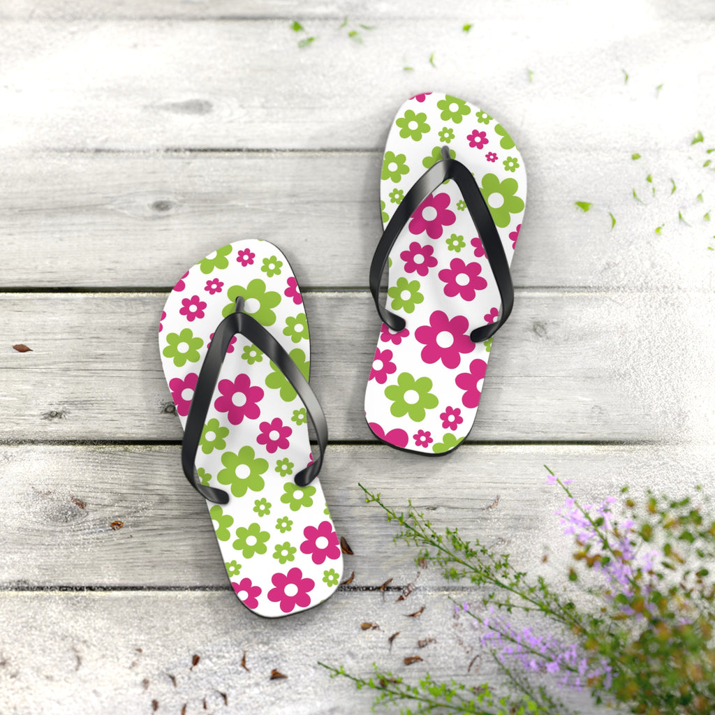 Flip Flops Spring Flowers