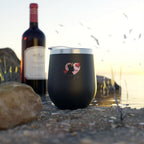 King of Hearts Valentine's Wine Tumbler