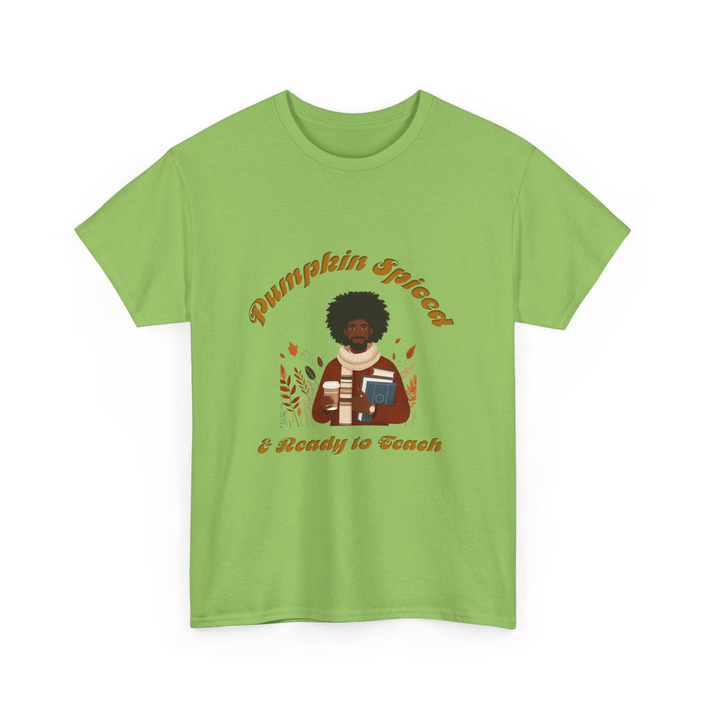 Pumpkin Spiced 4 Unisex Heavy Cotton Tee
