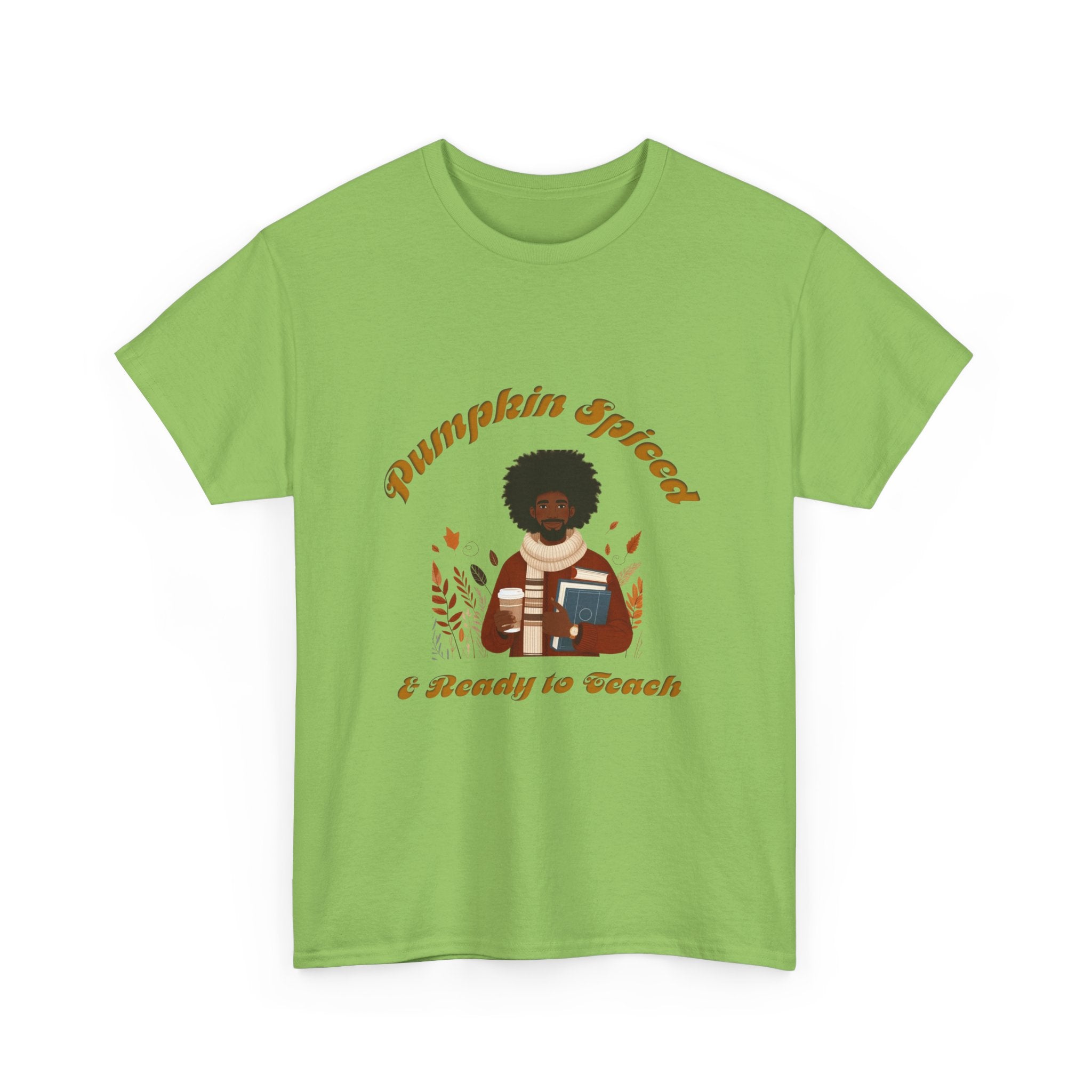 Pumpkin Spiced 4 Unisex Heavy Cotton Tee