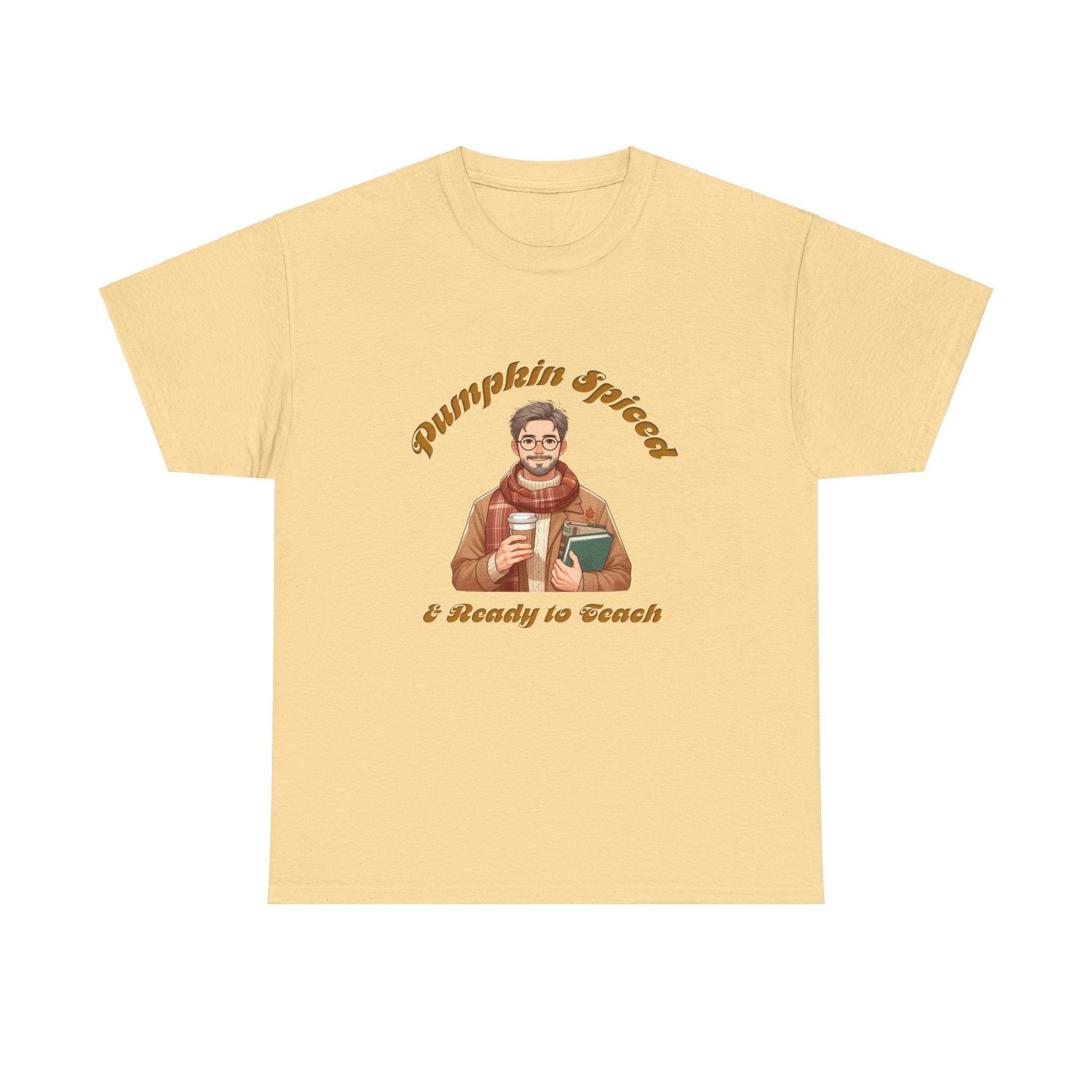 Pumpkin Spiced 7 Unisex Heavy Cotton Tee