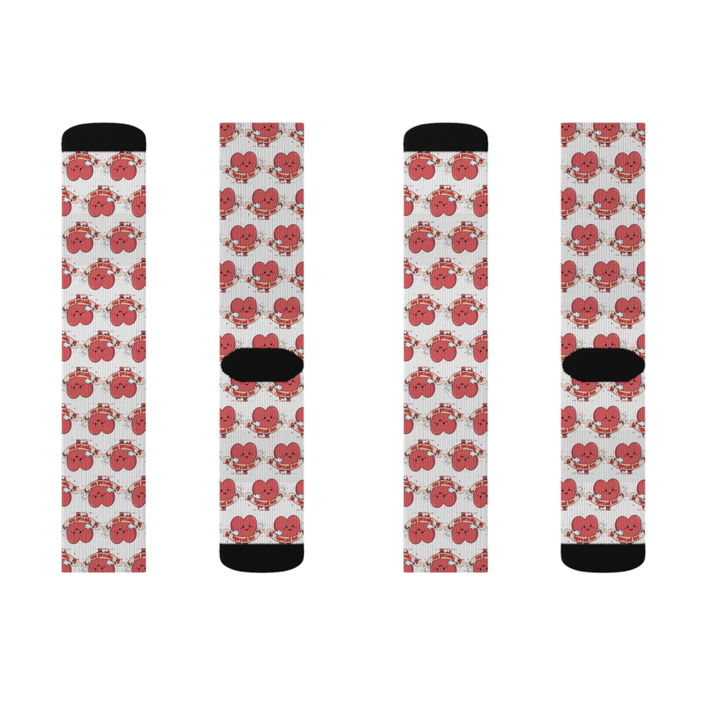 Spread Joy Valentine's Socks