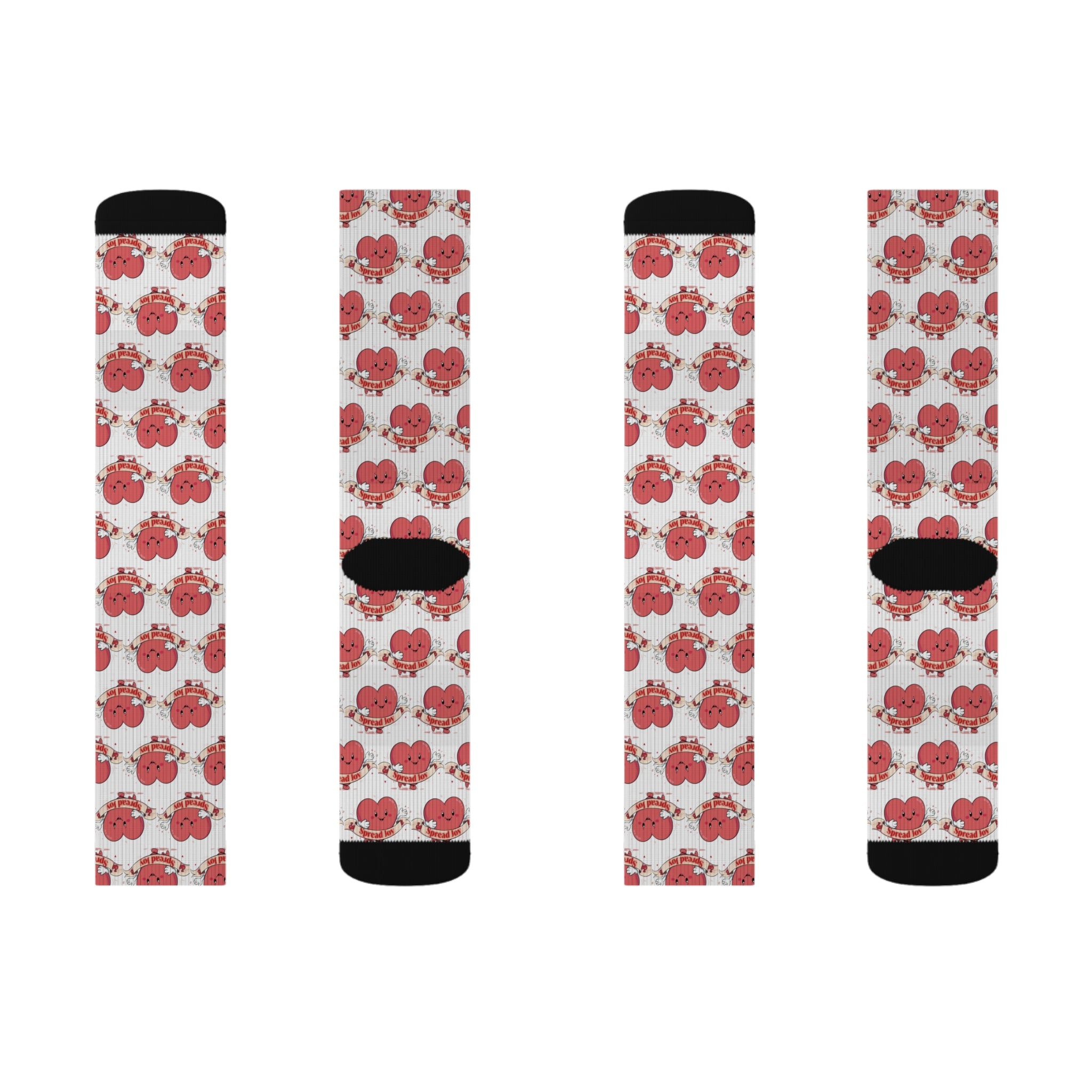 Spread Joy Valentine's Socks