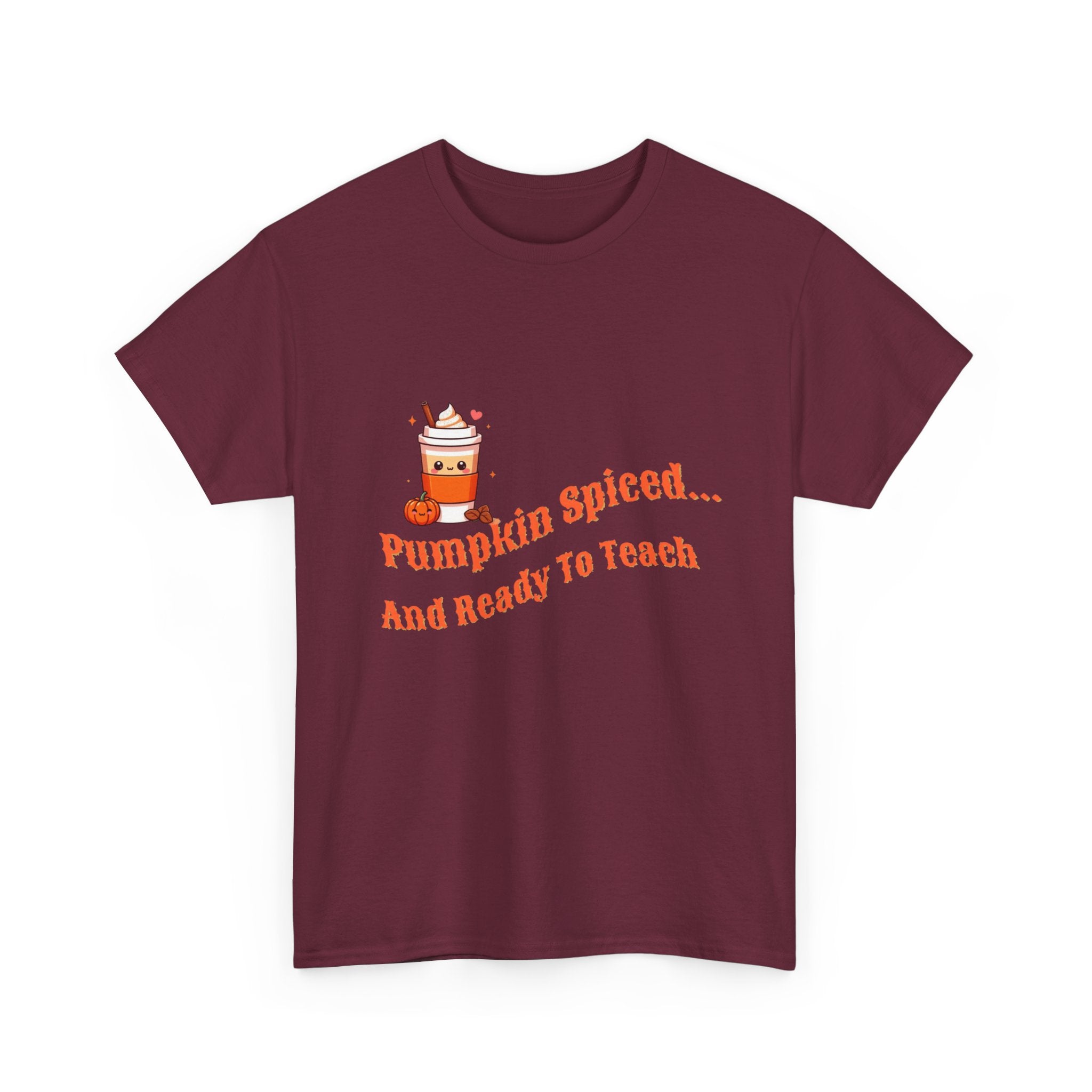 Pumpkin Spiced Unisex Heavy Cotton Tee