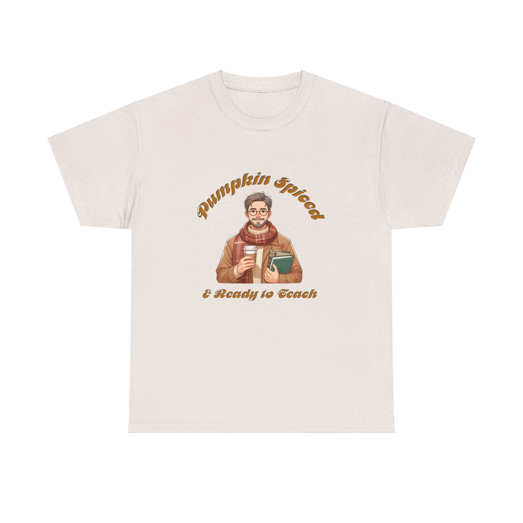 Pumpkin Spiced 7 Unisex Heavy Cotton Tee