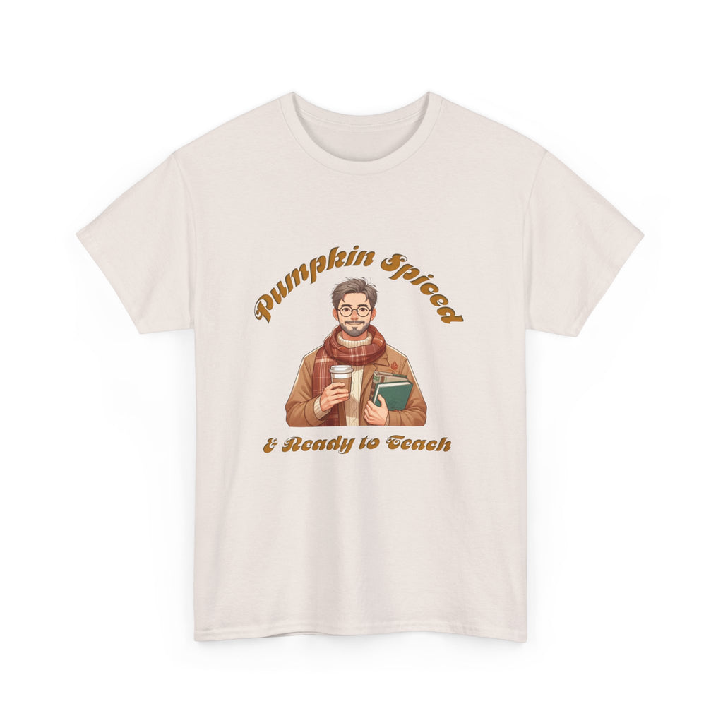 Pumpkin Spiced 7 Unisex Heavy Cotton Tee
