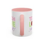 Teach Love Inspire Accent Coffee Mug