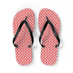 Flip Flops Flowery Red