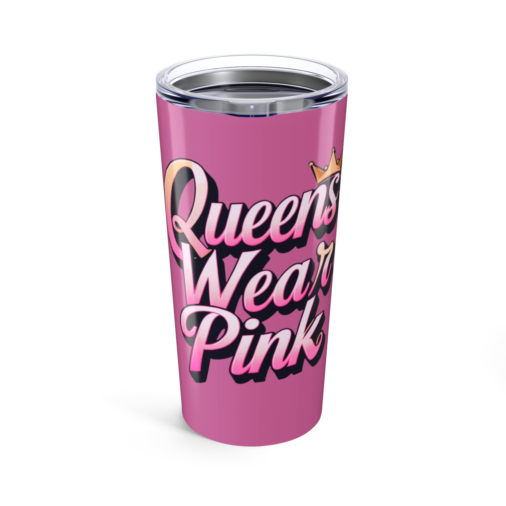 20oz Tumbler Queens Wear Pink