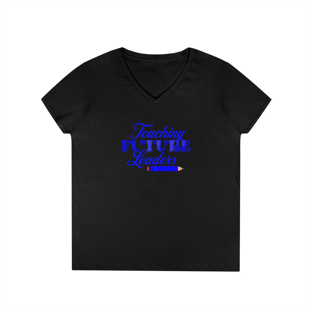 Teaching Future Leaders Ladies' V-Neck T-Shirt
