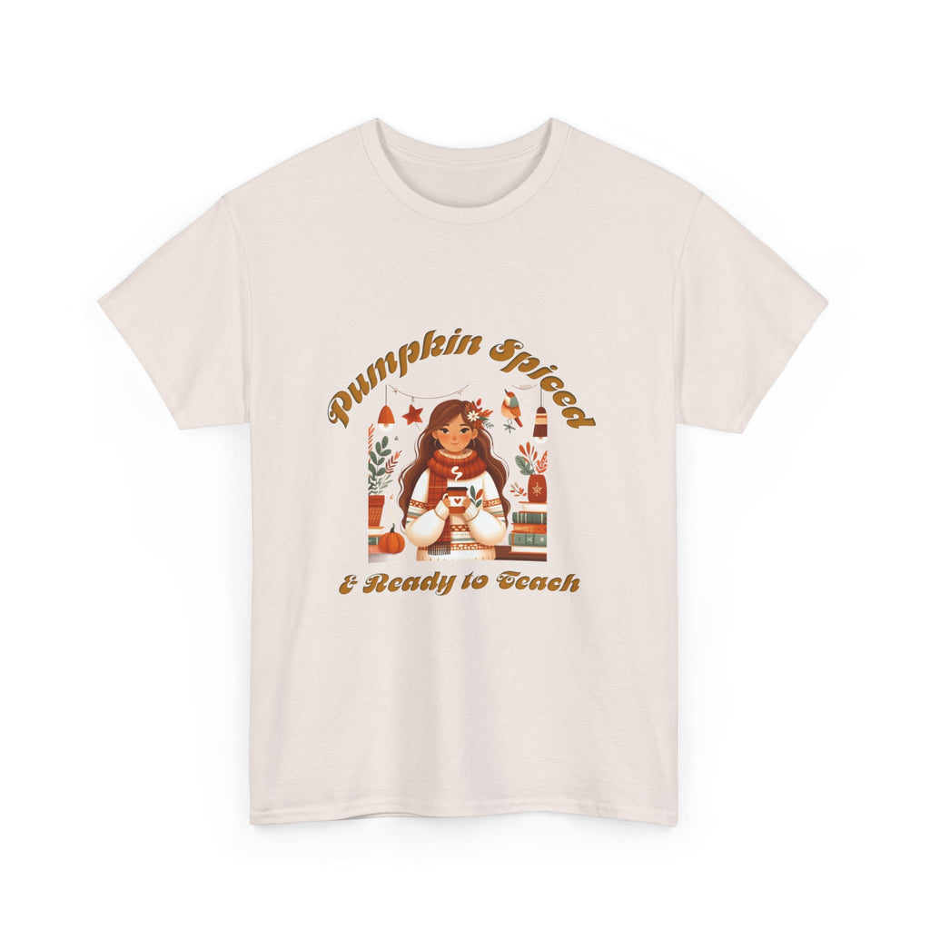 Pumpkin Spiced 3 Unisex Heavy Cotton Tee