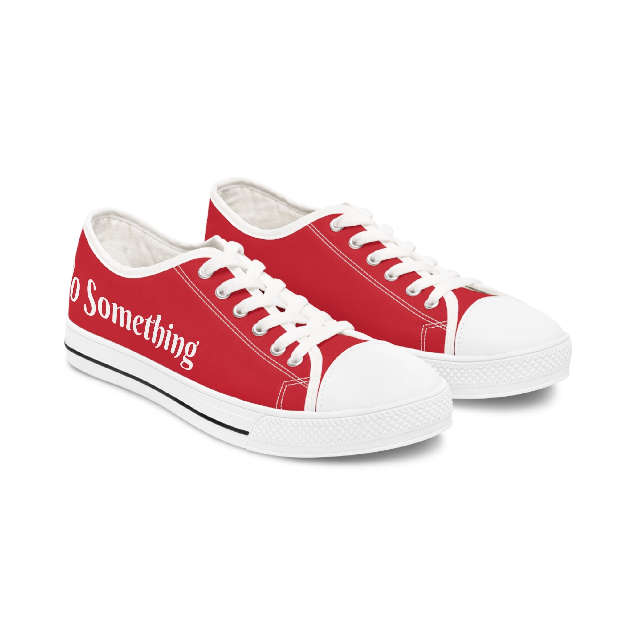 Do Something Women's Low Top Sneakers