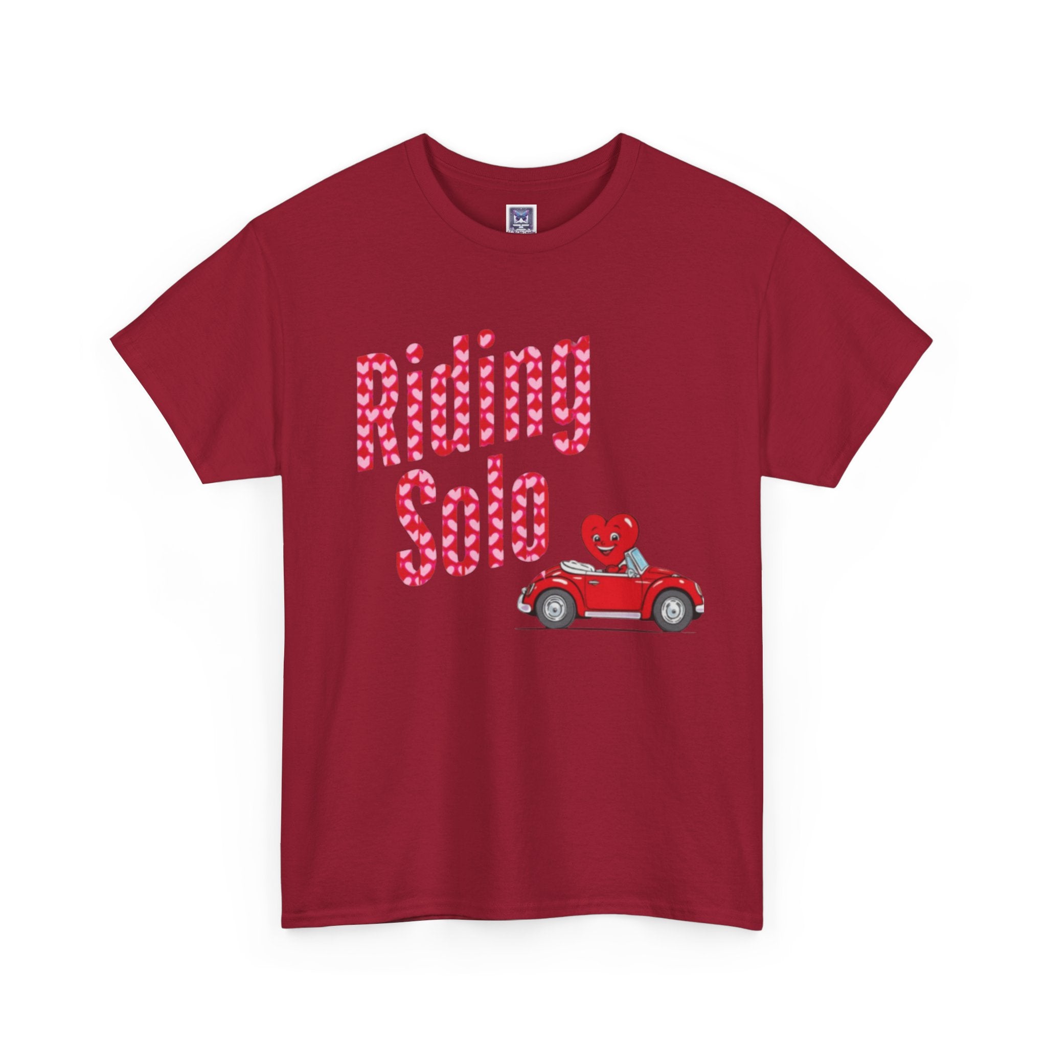 Riding Solo Valentine Unisex Tee