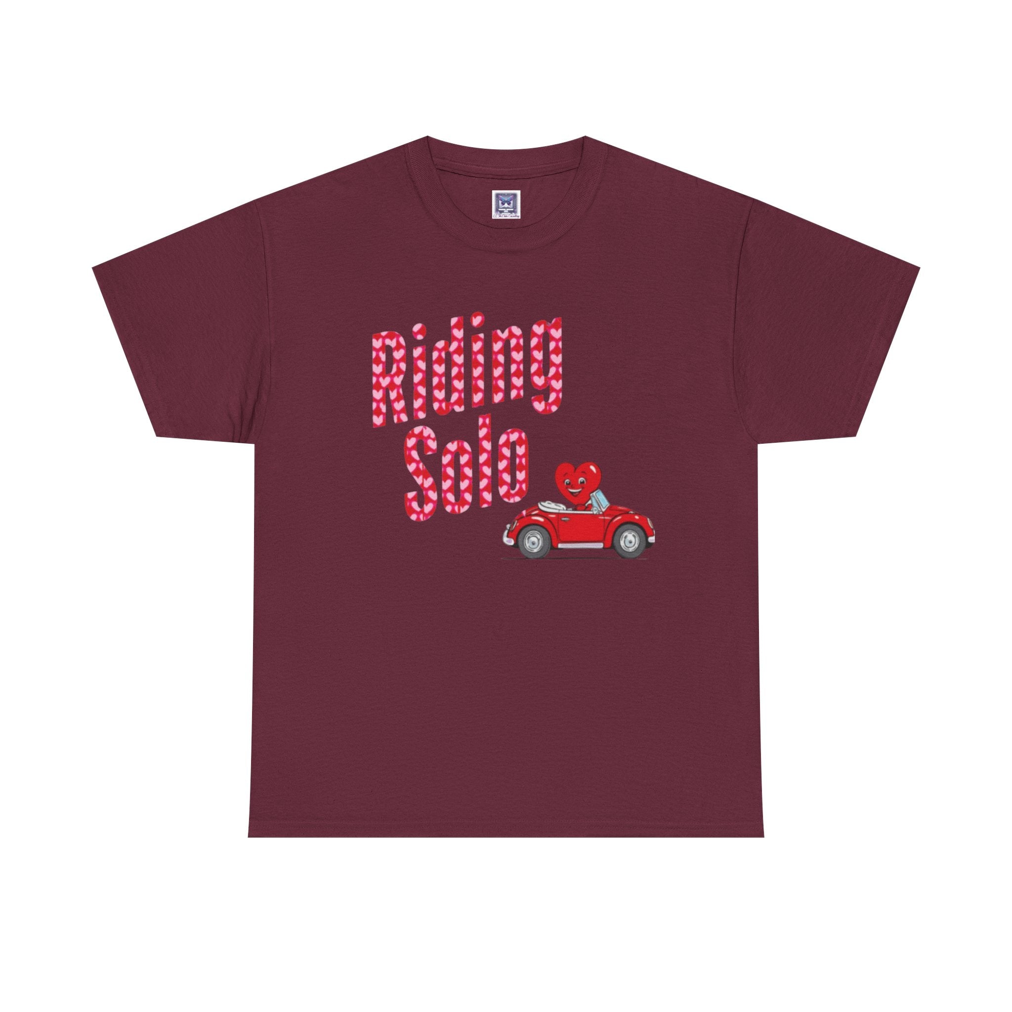 Riding Solo Valentine Unisex Tee