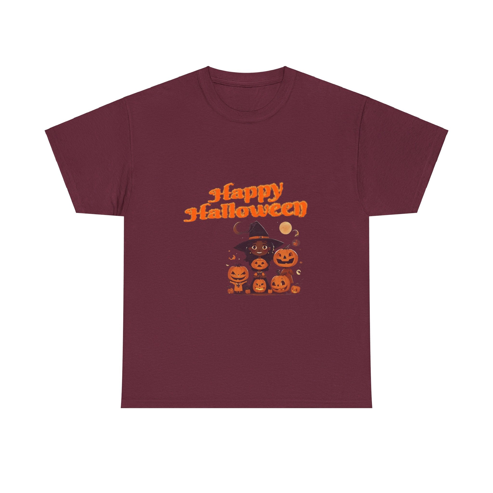 Happy Halloween 2 Unisex Heavy Cotton Tee