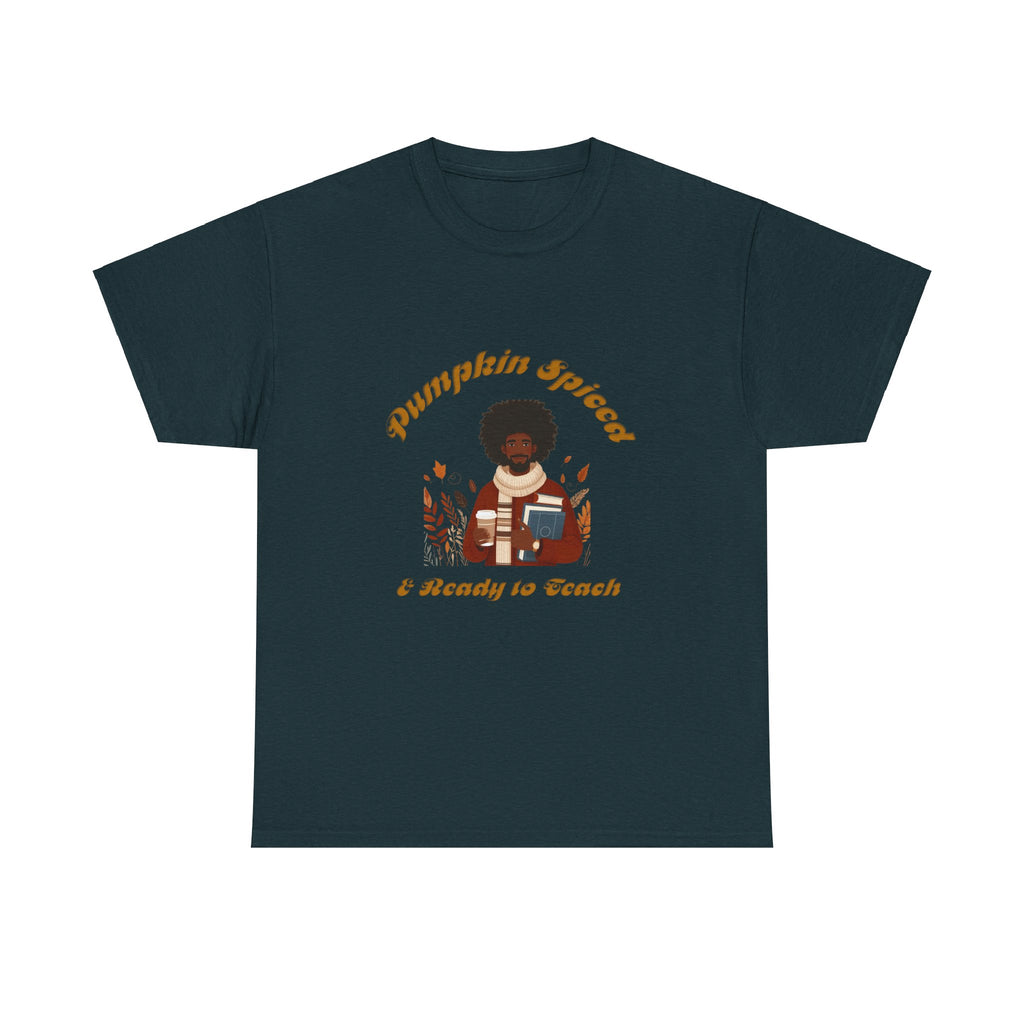 Pumpkin Spiced 4 Unisex Heavy Cotton Tee
