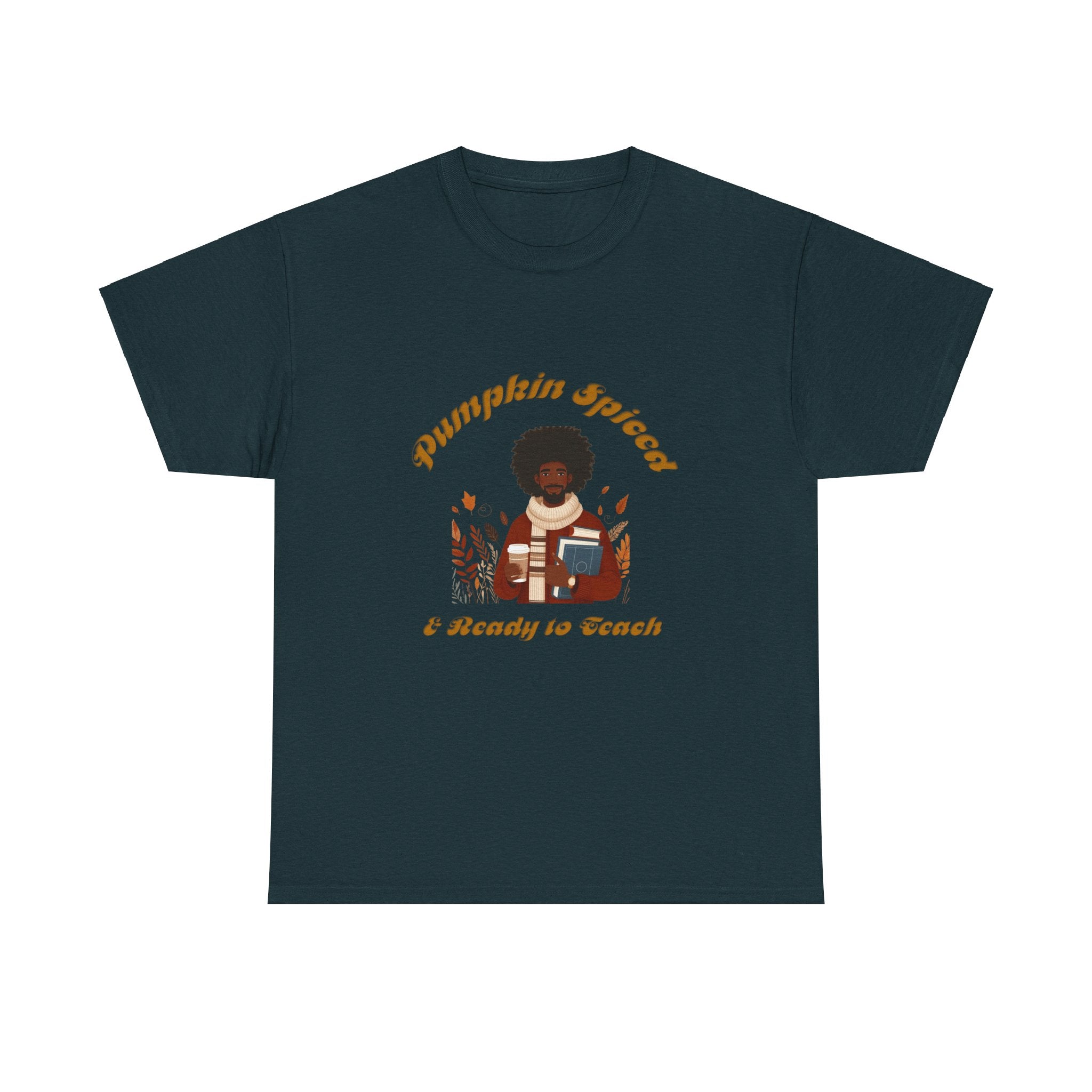 Pumpkin Spiced 4 Unisex Heavy Cotton Tee