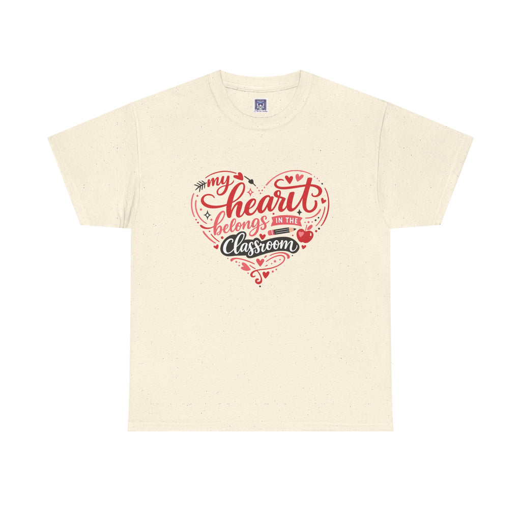 [NEW] My Heart Belongs Customizable T-Shirt