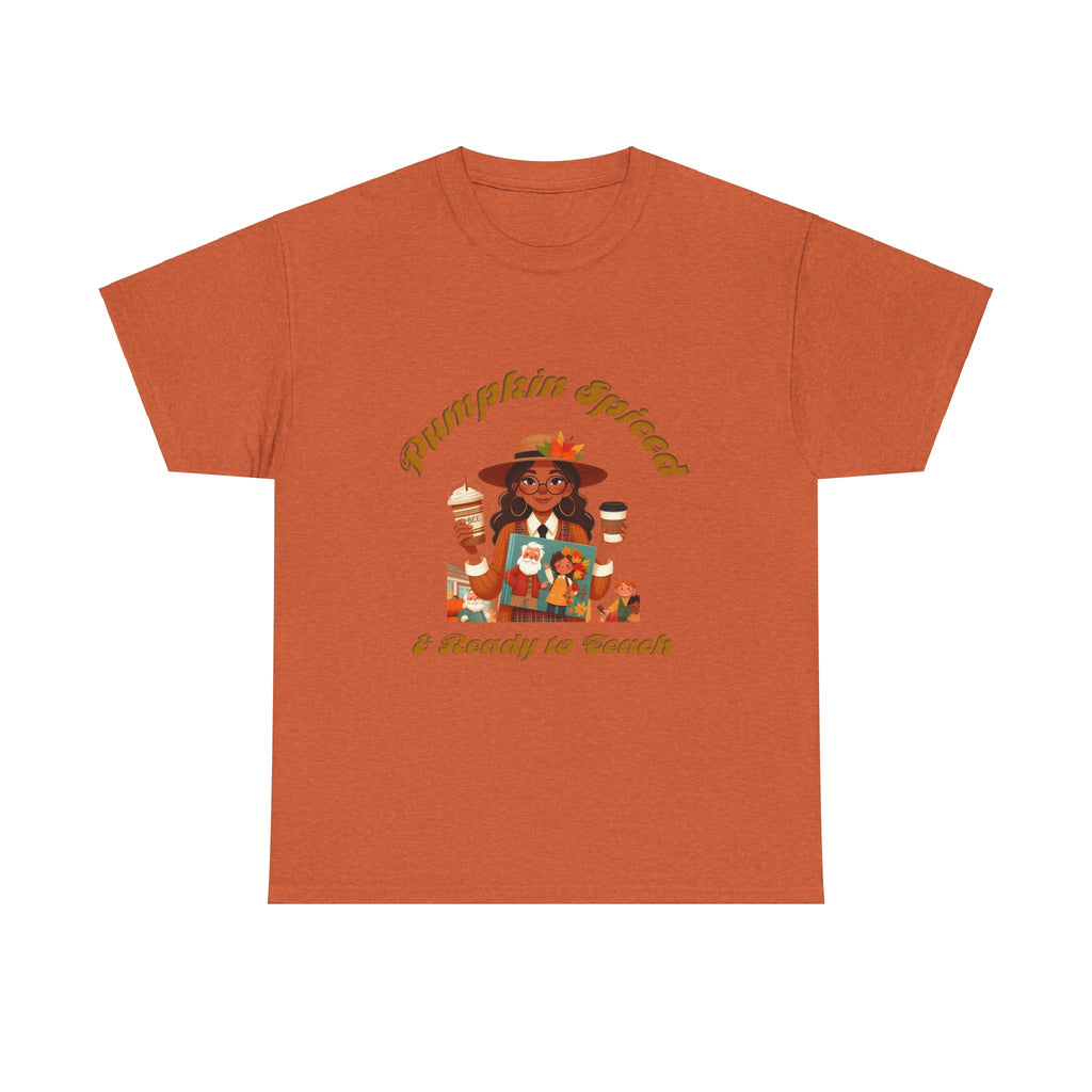 Pumpkin Spiced 2 Unisex Heavy Cotton Tee