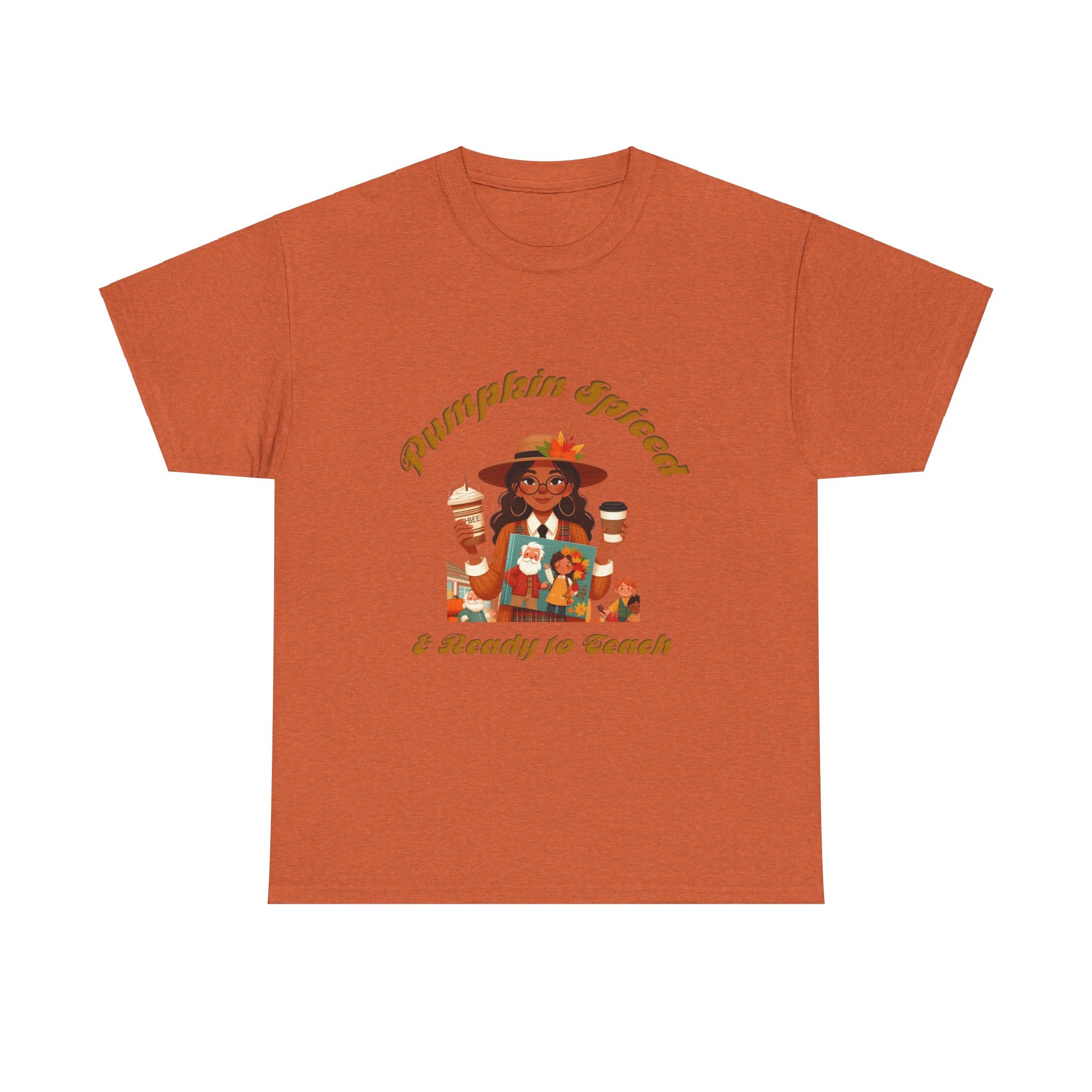 Pumpkin Spiced 2 Unisex Heavy Cotton Tee