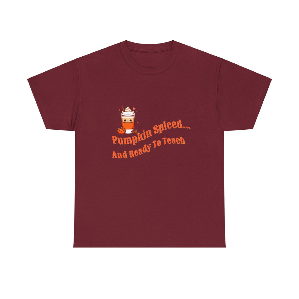 Pumpkin Spiced Unisex Heavy Cotton Tee