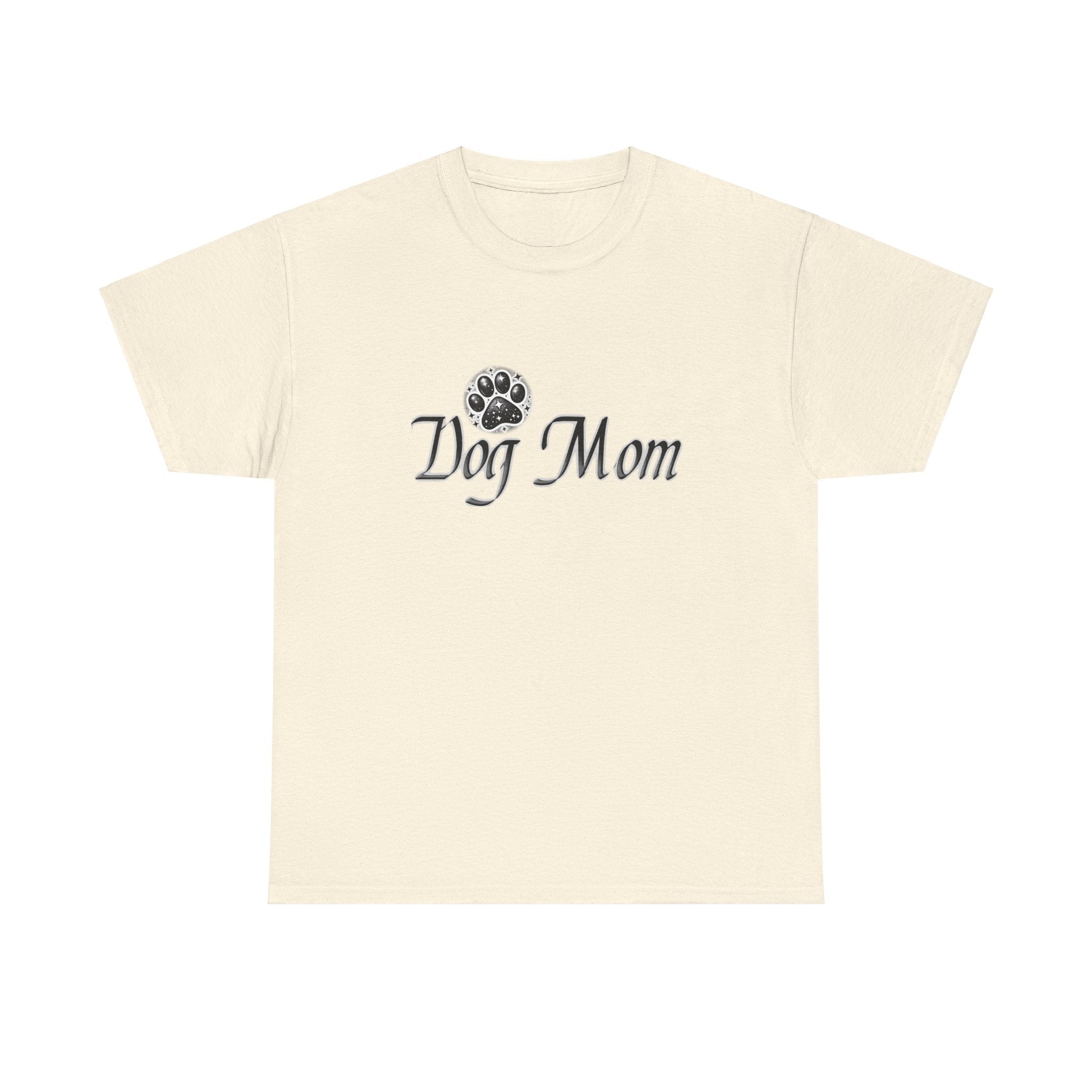 Dog Mom B/W Unisex Heavy Cotton Tee