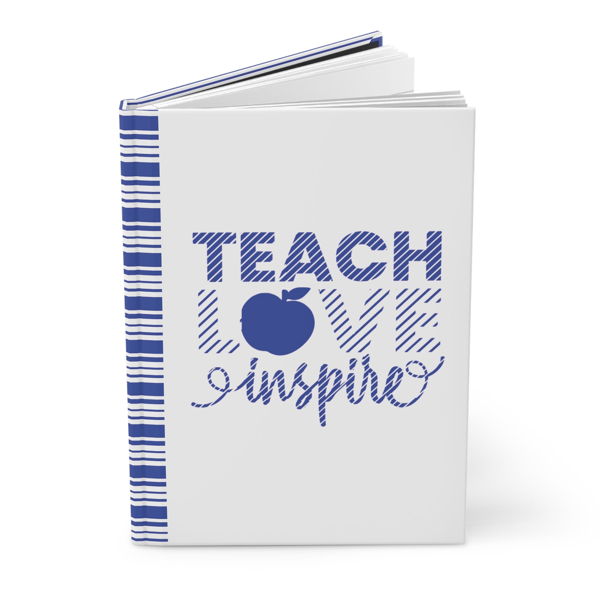Teach Love Inspire Hardcover Blue Journal
