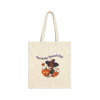 Brewing Knowledge Cotton Canvas Tote Bag