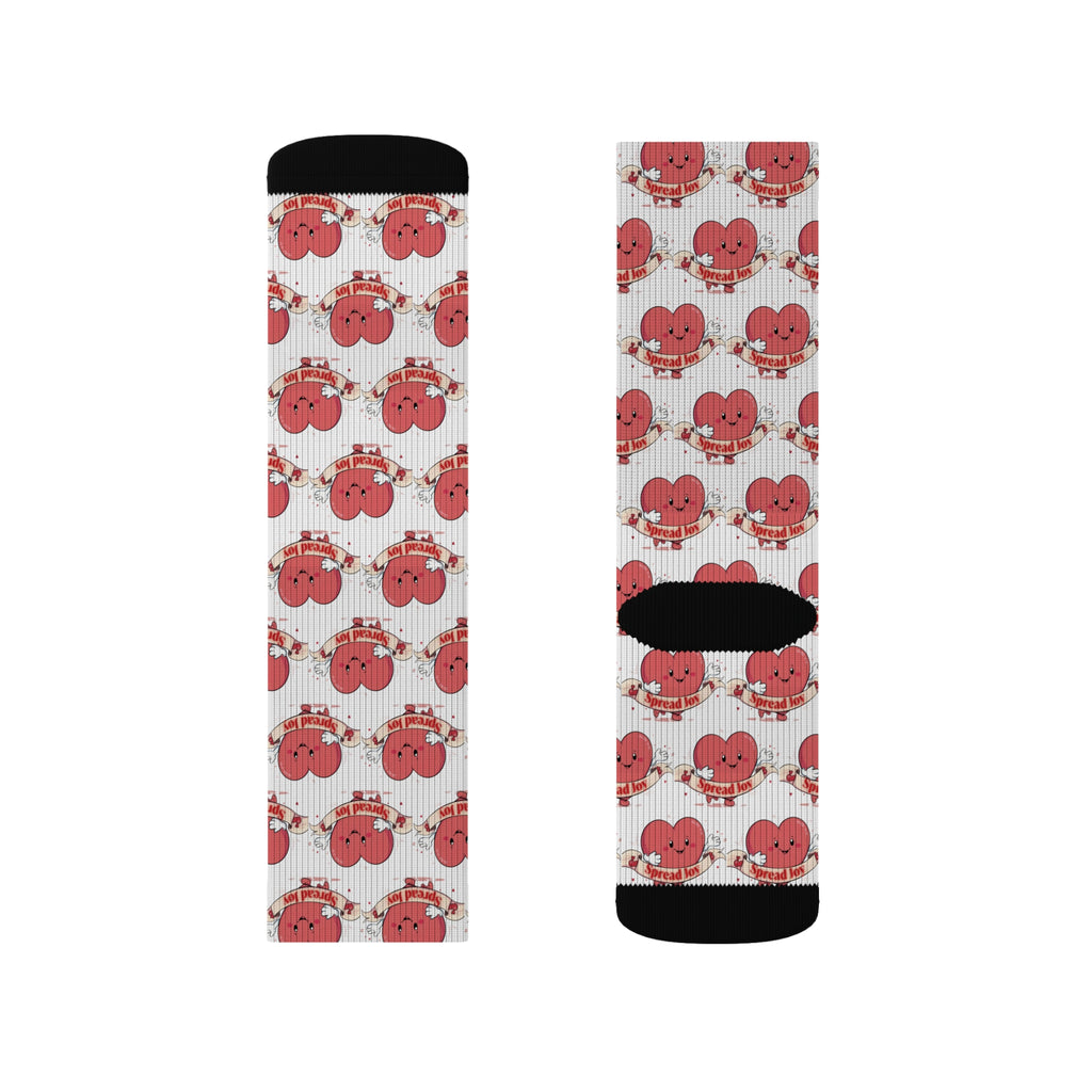 Spread Joy Valentine's Socks