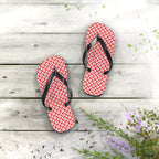 Flip Flops Flowery Red