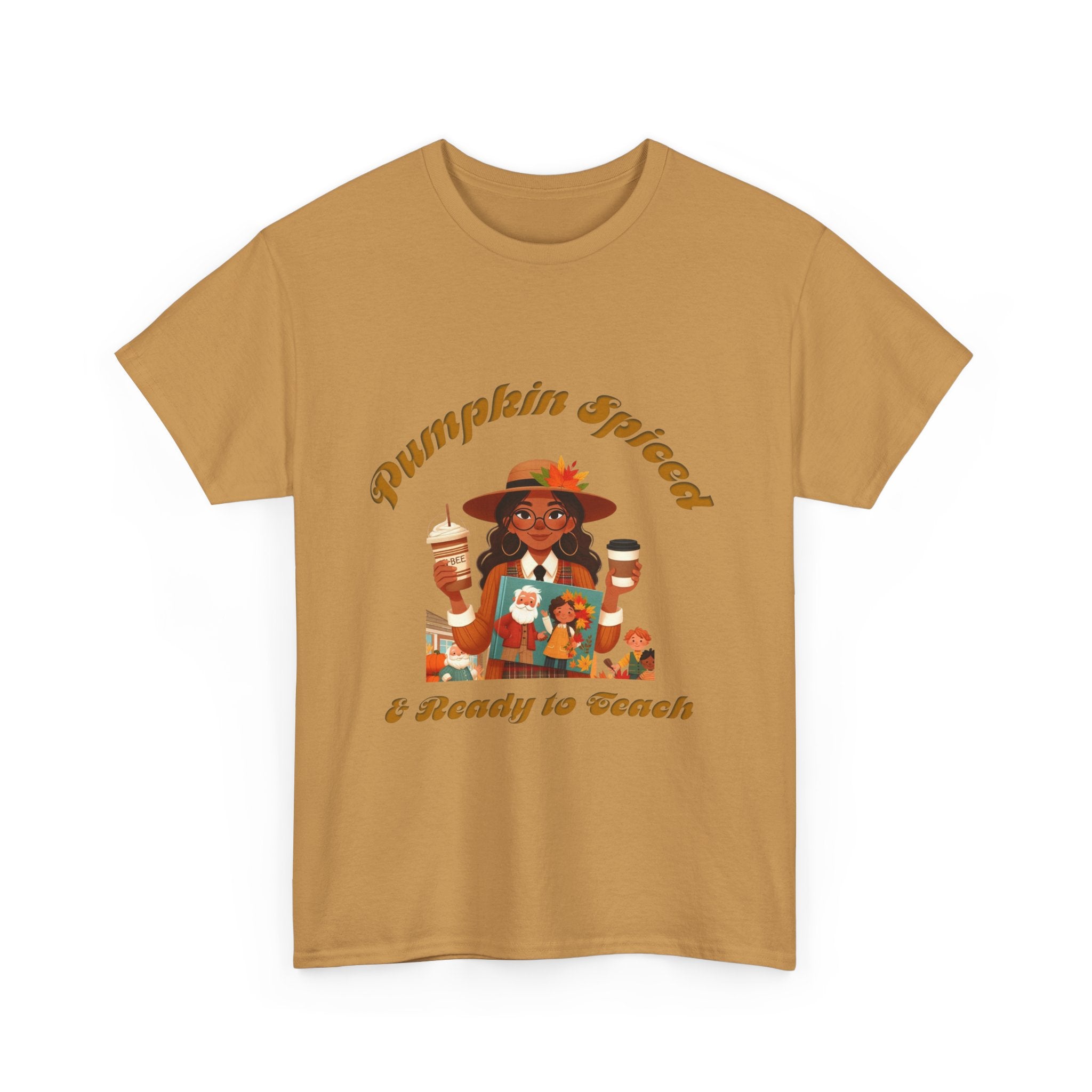Pumpkin Spiced 2 Unisex Heavy Cotton Tee