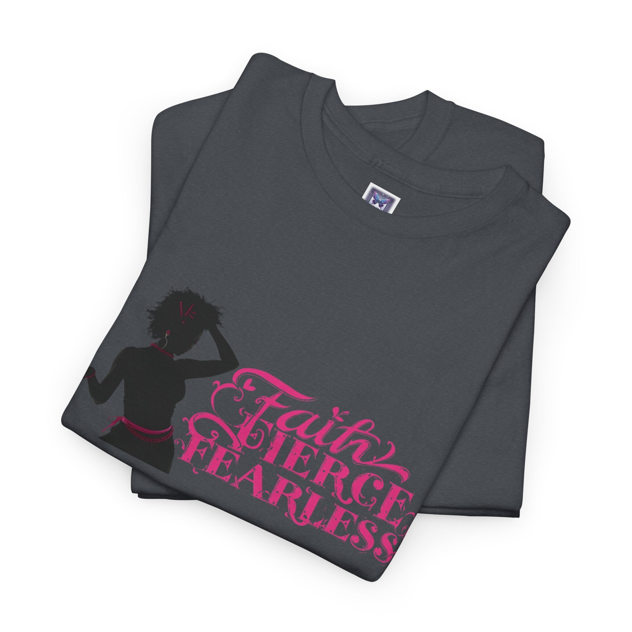 MVC Goes Pink: Faith, Fierce, Fearless Cotton Tee