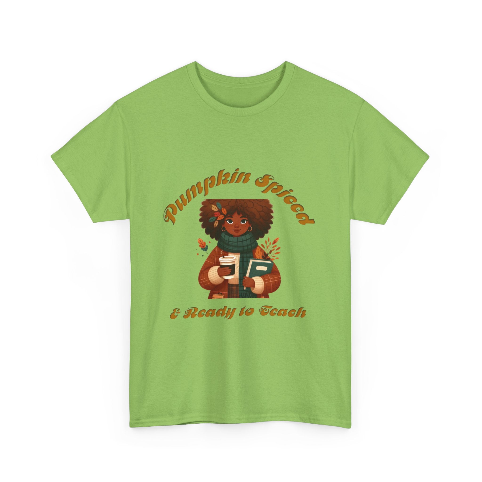 Pumpkin Spiced 5 Unisex Heavy Cotton Tee