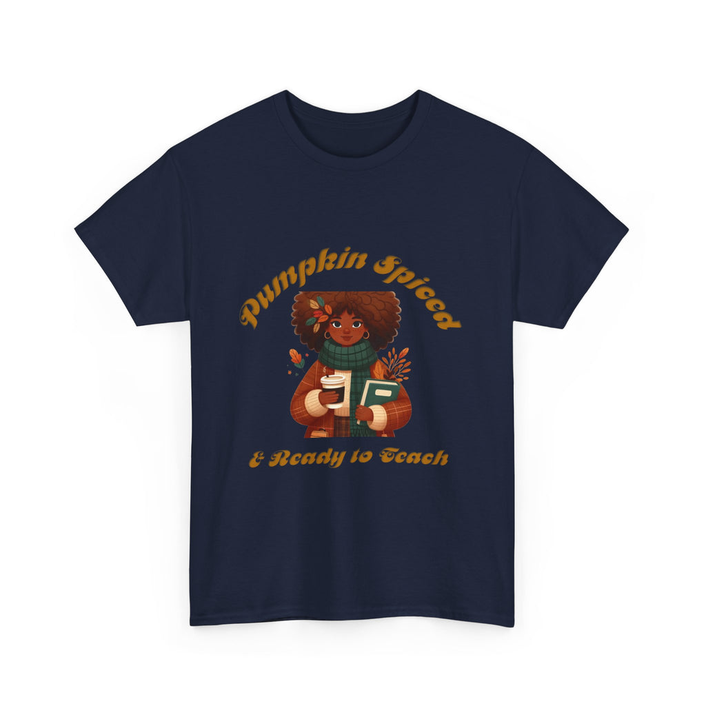 Pumpkin Spiced 5 Unisex Heavy Cotton Tee