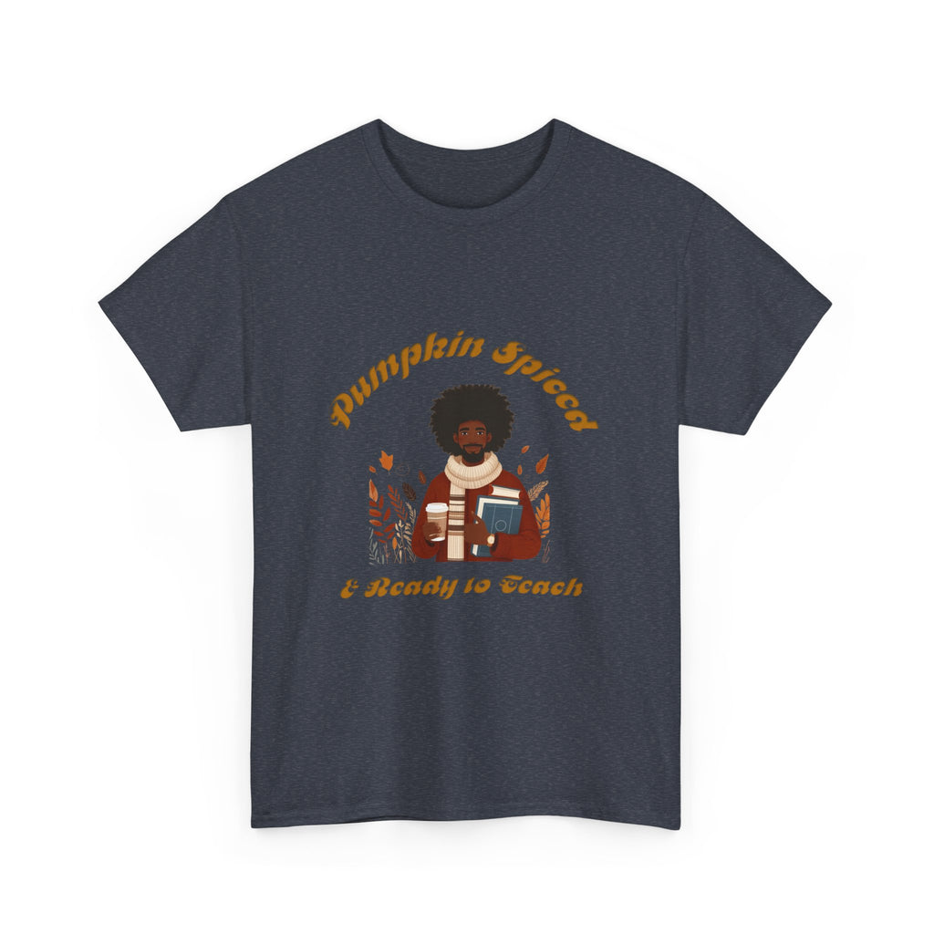 Pumpkin Spiced 4 Unisex Heavy Cotton Tee