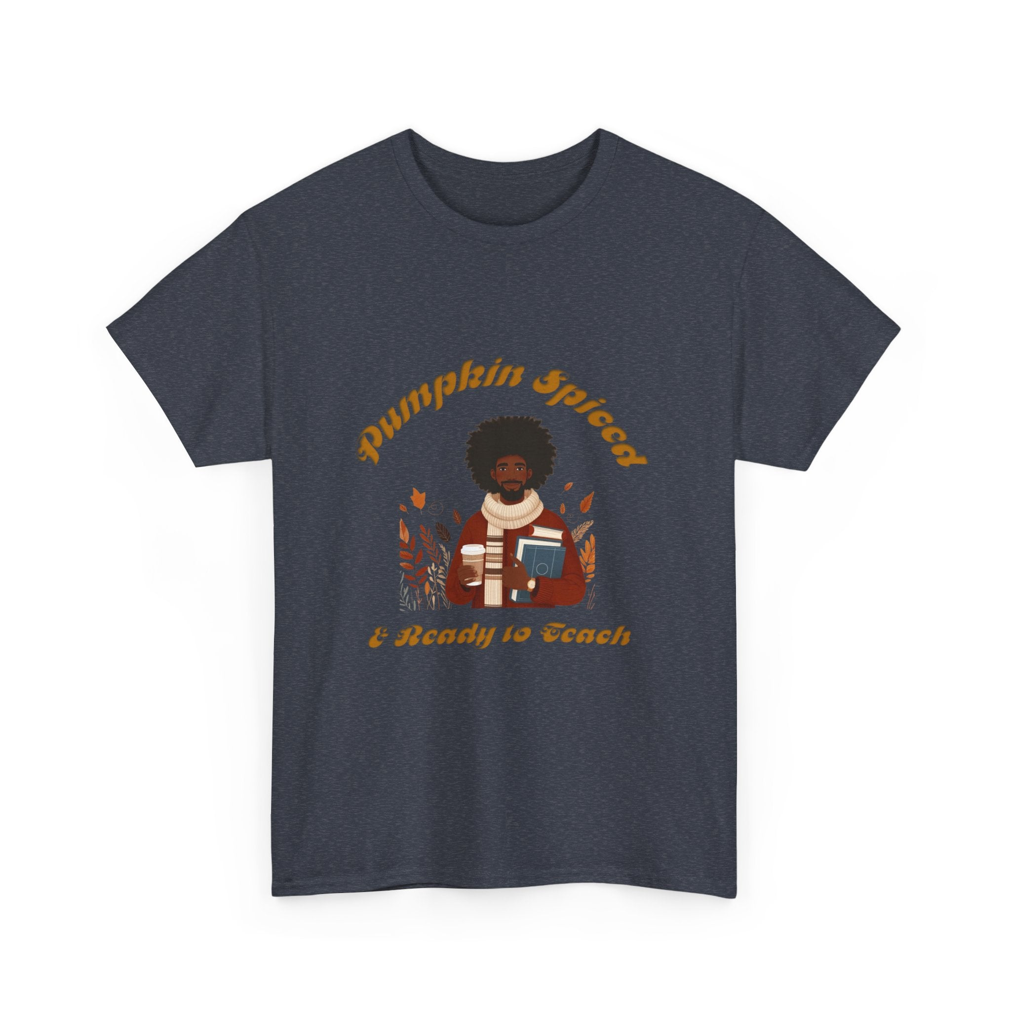 Pumpkin Spiced 4 Unisex Heavy Cotton Tee