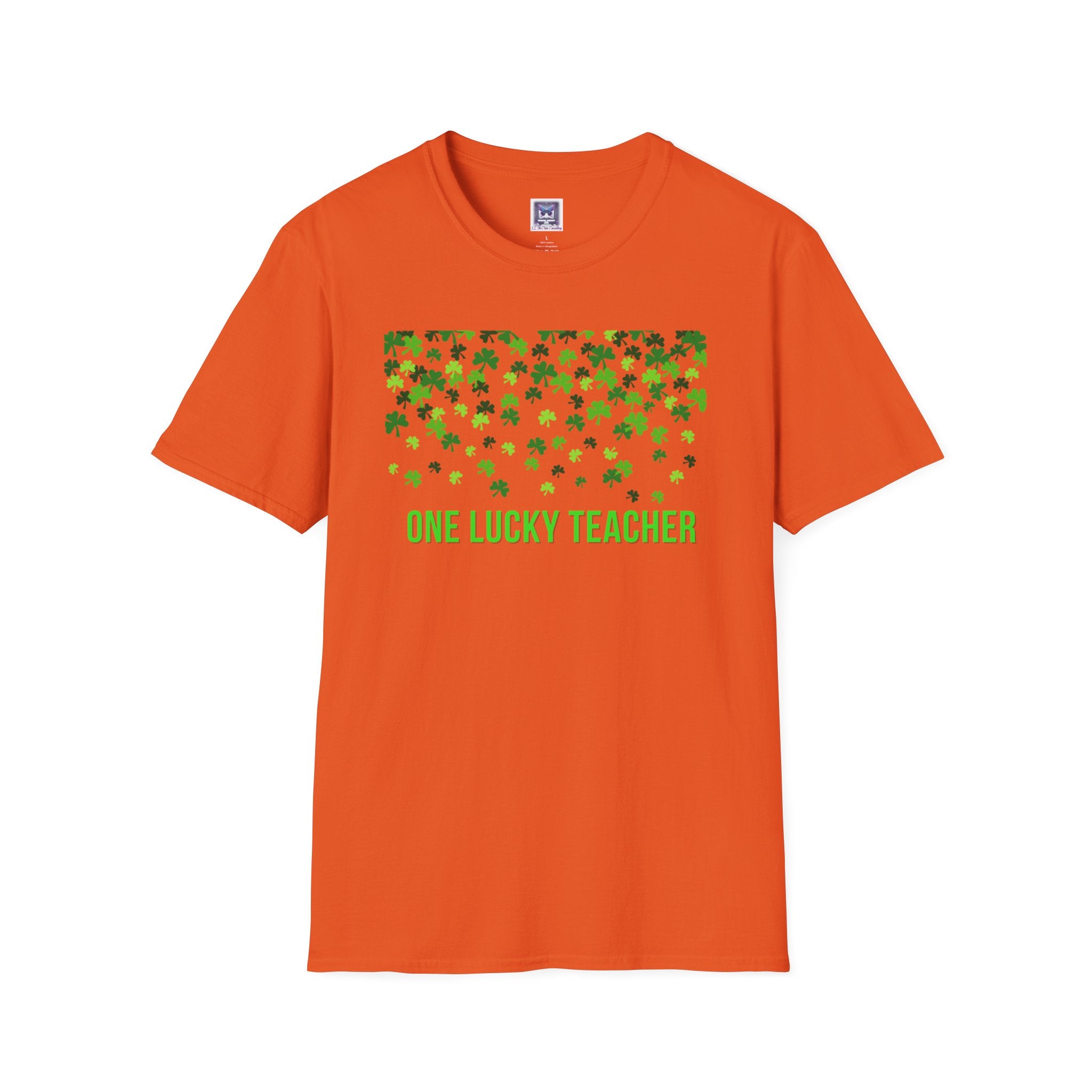 One Lucky Teacher Unisex Softstyle T-Shirt