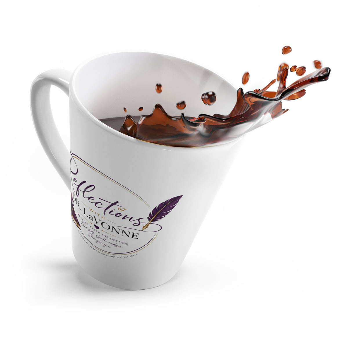 Reflections with Dr. LaVonne Signature Latte Mug