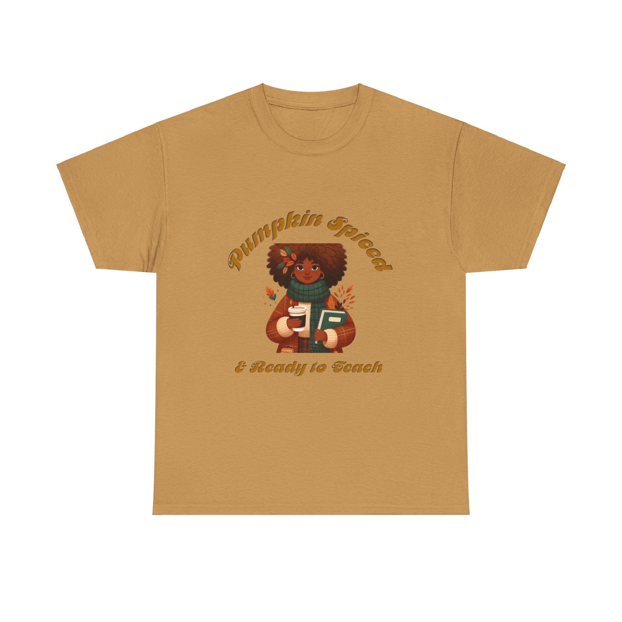 Pumpkin Spiced 5 Unisex Heavy Cotton Tee