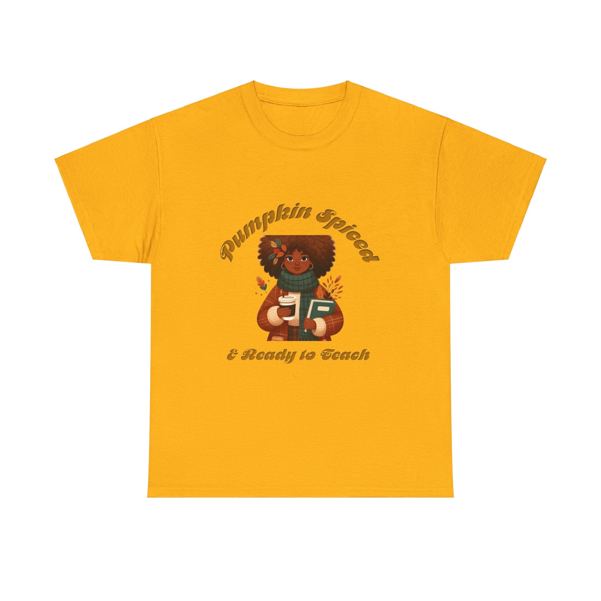 Pumpkin Spiced 5 Unisex Heavy Cotton Tee