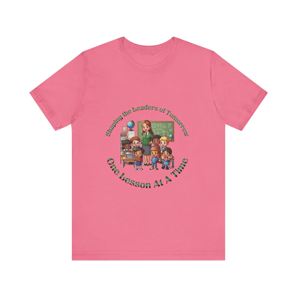 Shaping the Leaders of Tomorrow Unisex Jersey Short Sleeve Tee