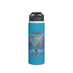 Igniting Minds Stainless Steel Water Bottle, Standard Lid